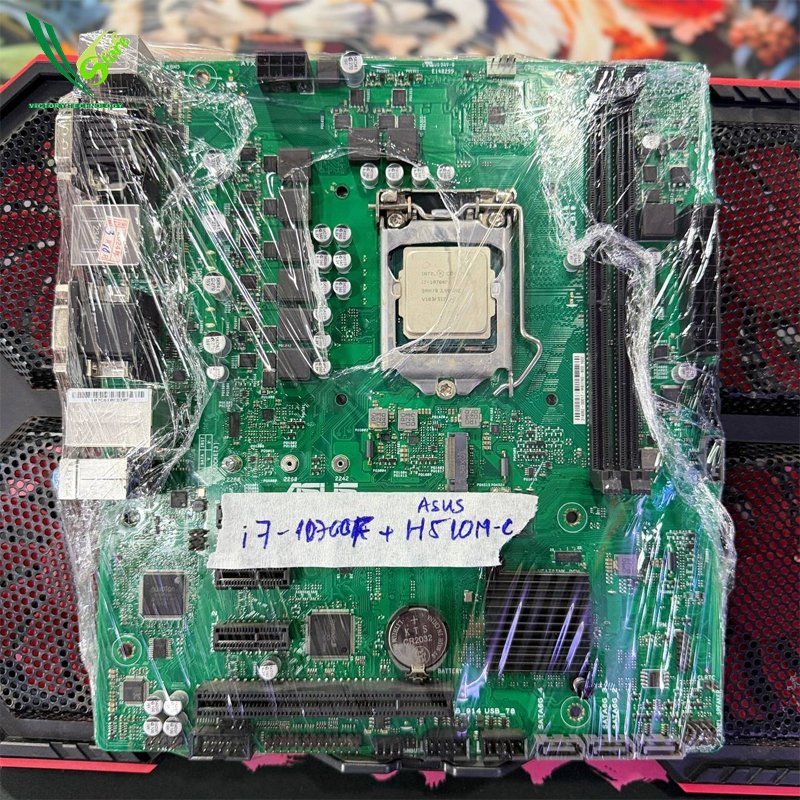 07 CPU i7-10700F + MB H510M-C Asus (no I/O)