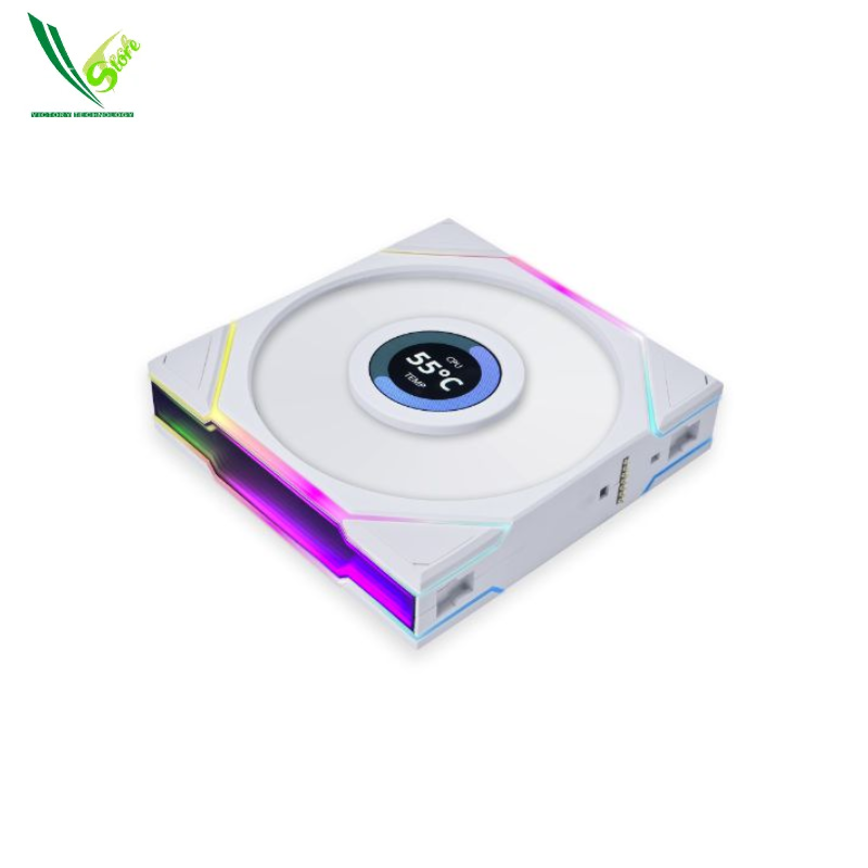 LIAN LI UNI FAN TL LCD WIRELESS 120 WHITE
