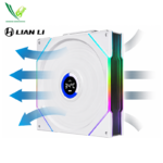 LIAN LI UNI FAN TL LCD WIRELESS 120 WHITE (Reversed Blade)