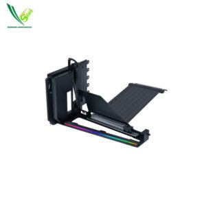 LIAN LI UNIVERSAL 4-SLOT VERTICAL GPU KIT WITH GEN 5 RISER - BLACK