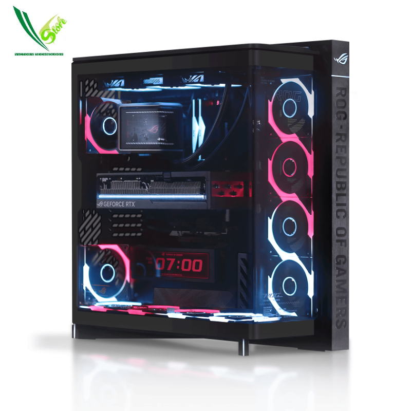 ASUS ROG Cronox GR801 CURVE TG SCREEN BLACK