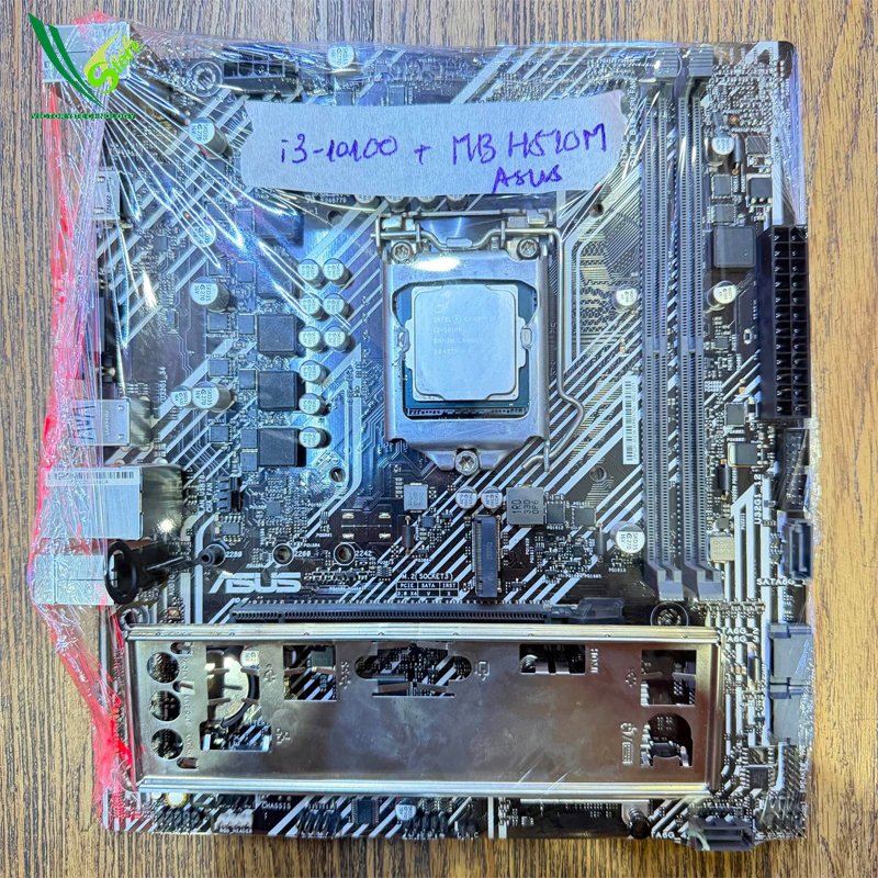 07 MB H510M Asus + i3-10100